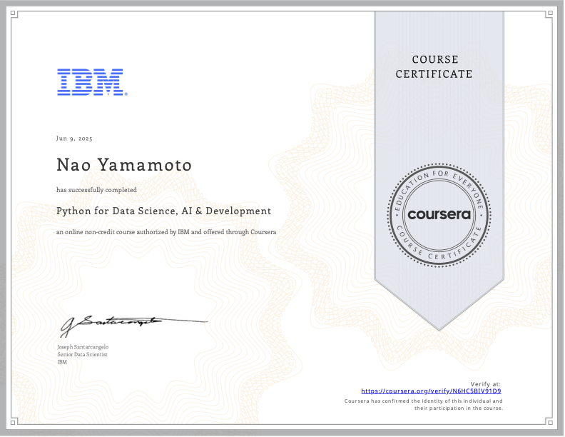 Certificate 7